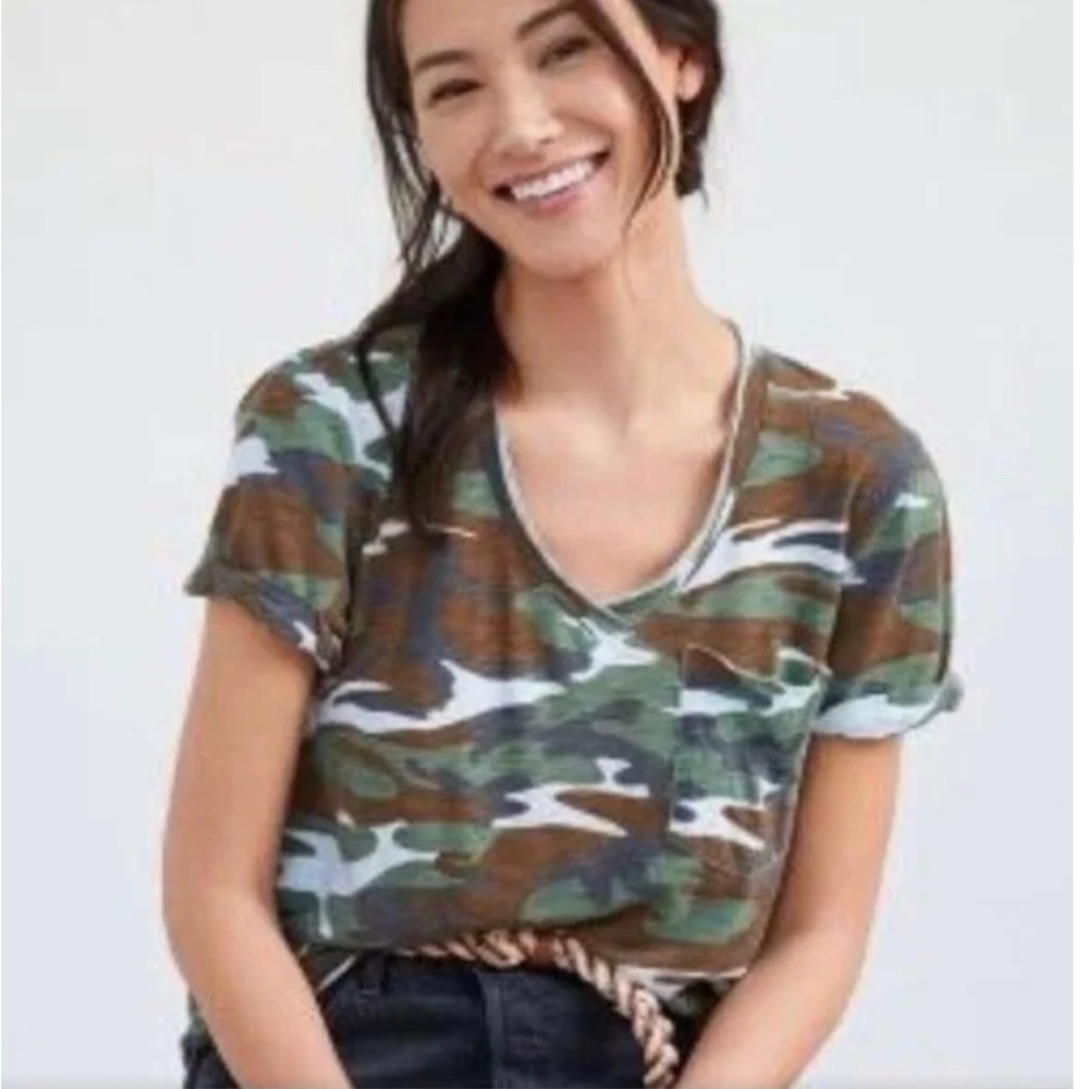 Clearance 🚨6 piece Bundle Anthropologie T.la NWT Pocket V Neck T-Shirts - Picture 4 of 6